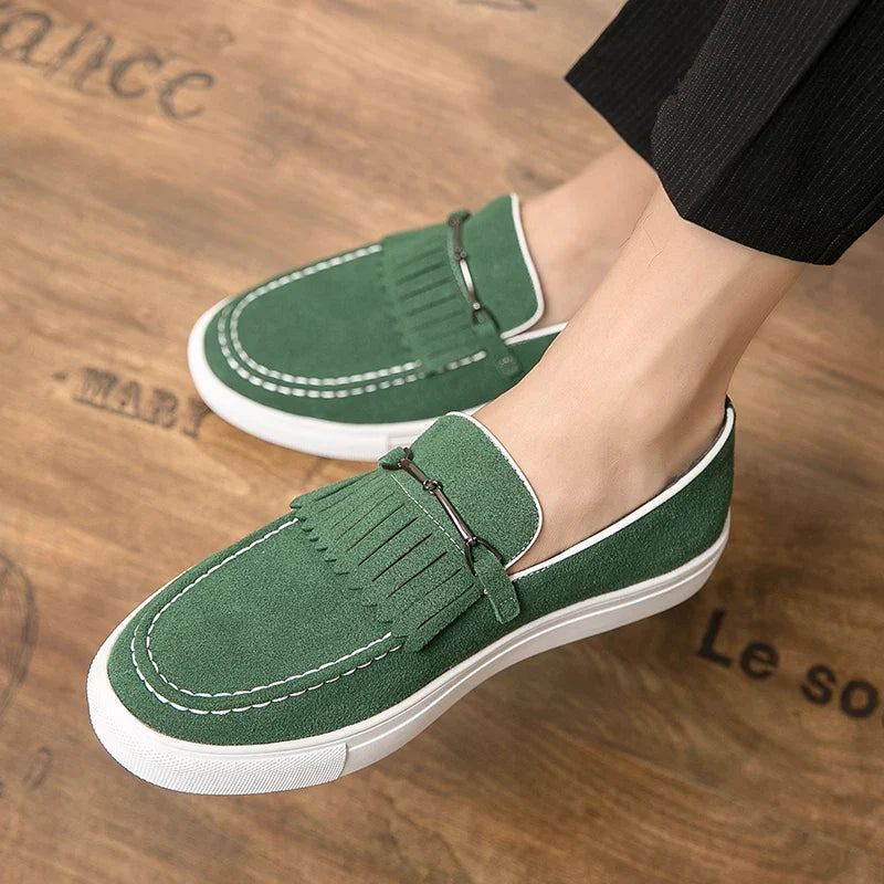 Xavier Slip On Tassel Loafers
