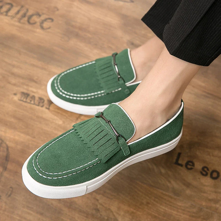 Xavier Slip On Tassel Loafers