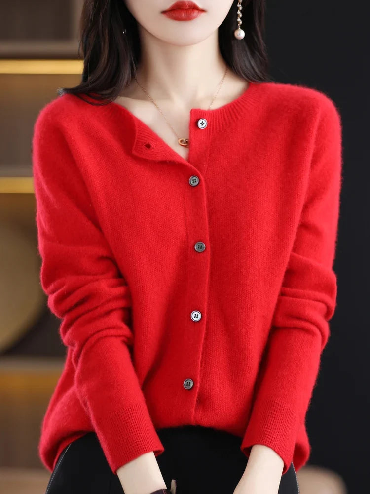 Desiree Button Front Cardigan