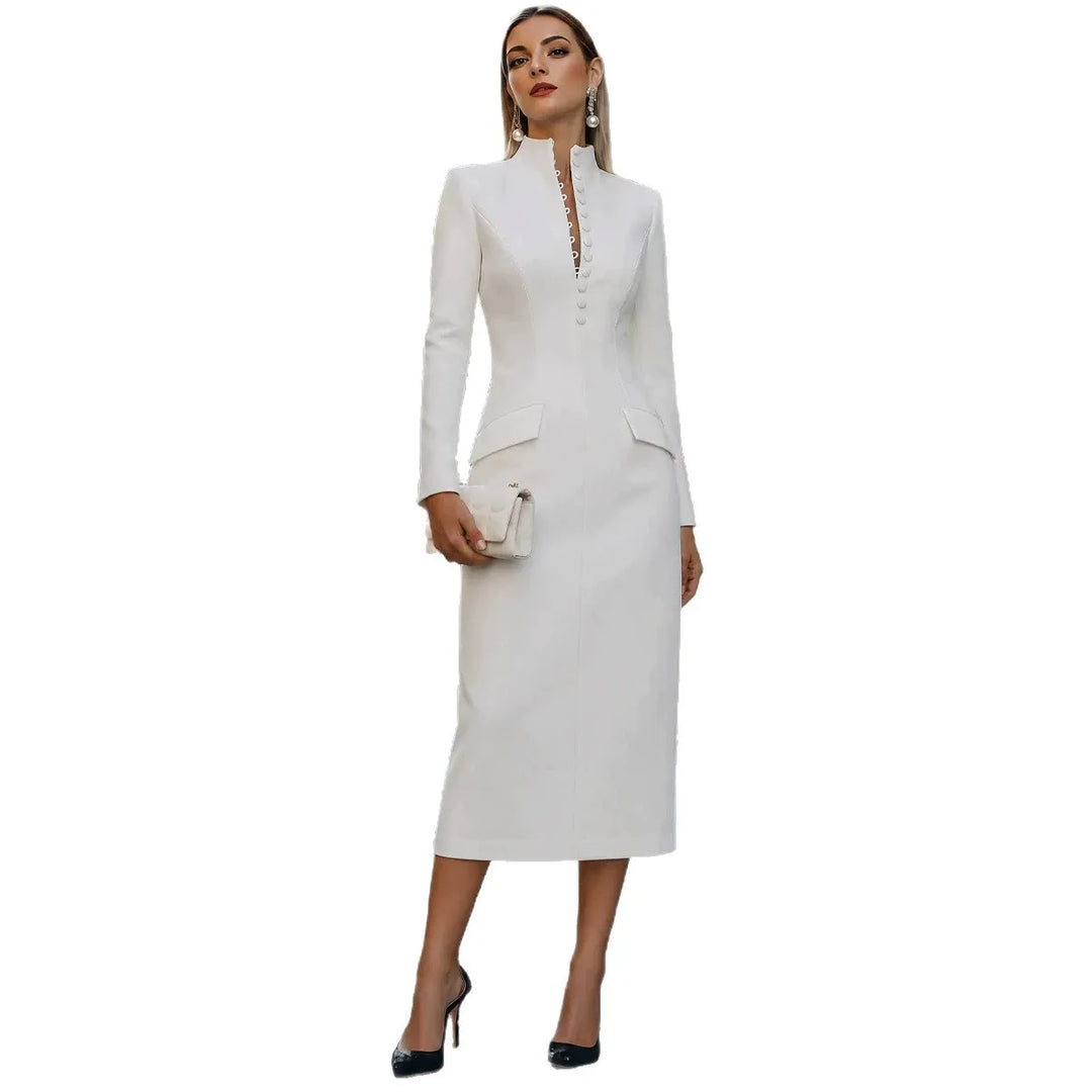 Margot Button Placket Dress