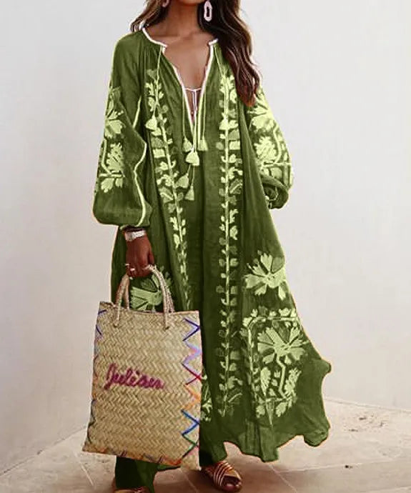 Annalise Bohemian Maxi Dress