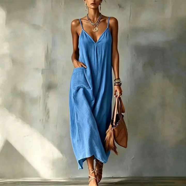 Juliette Spaghetti Strap Maxi Dress