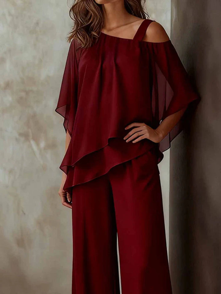 Skylar Flowy Wide Leg Pant Set