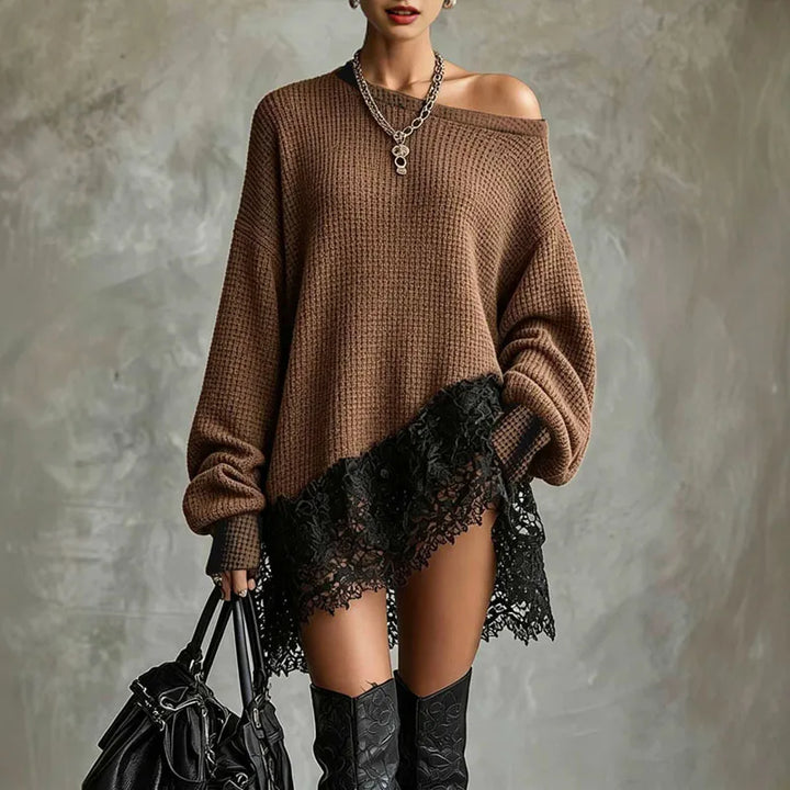 Ursula Off Shoulder Sweater Dress