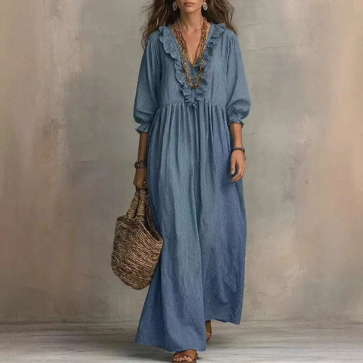 Dawson Ruffle Maxi Dress