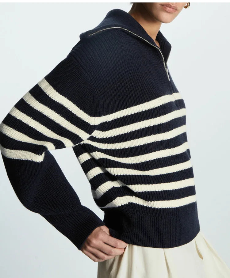 Lacceti Cozy Comfort Half Zip Sweater