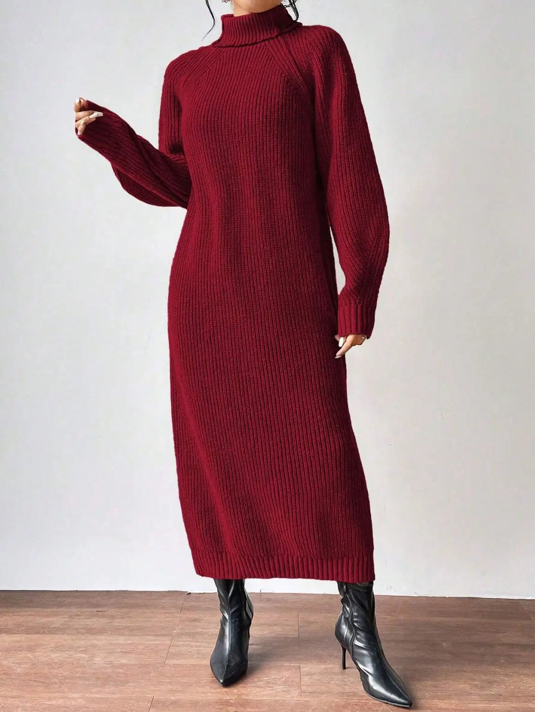 Marisela Turtleneck Sweater Dress