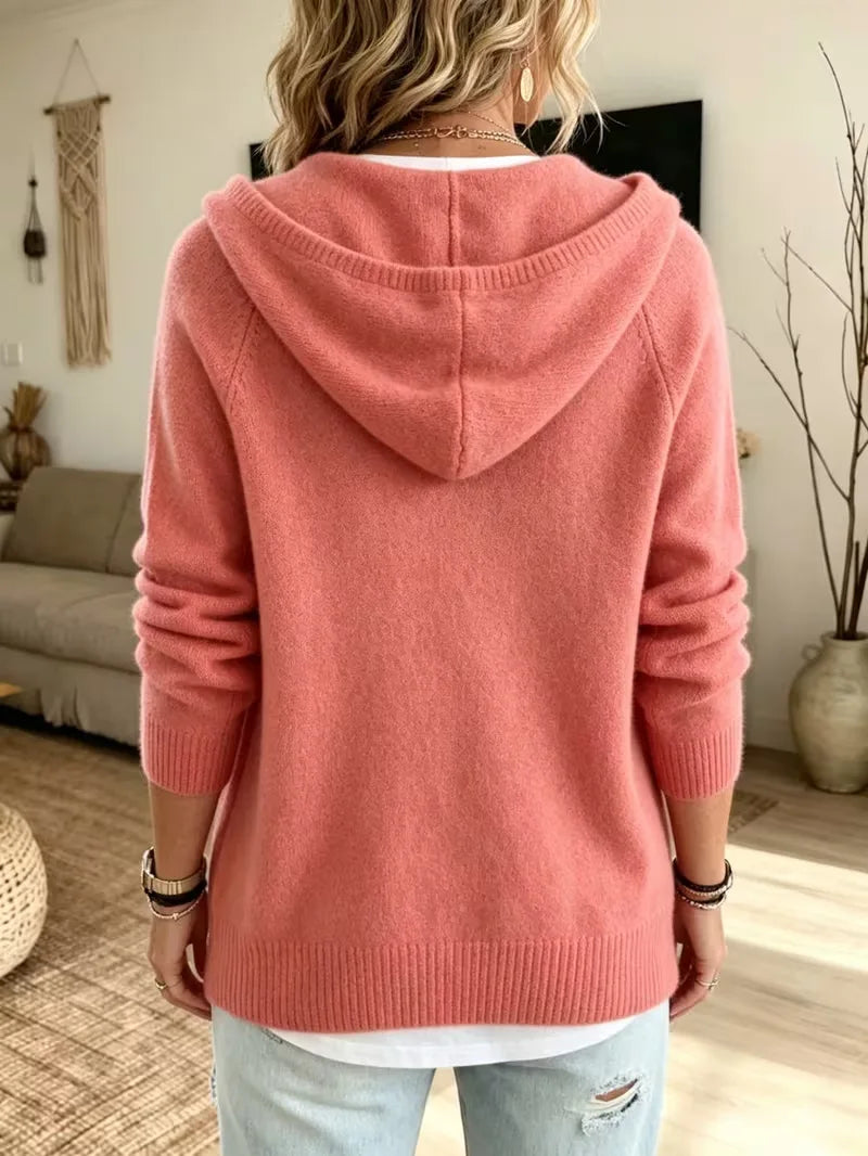 Frida Drawstring Hood Sweater