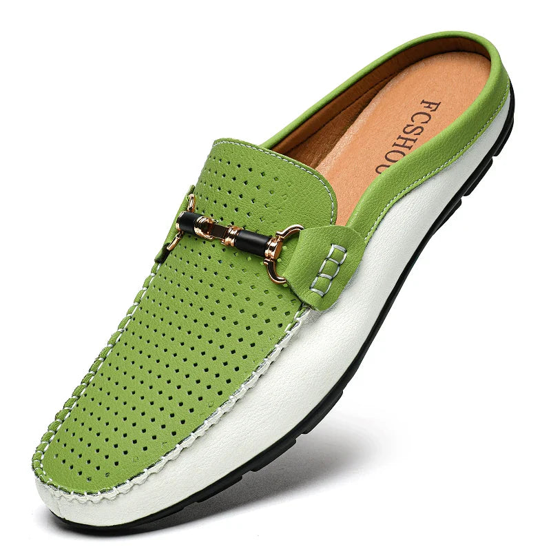 Bruno Orthopedic Leather Mules