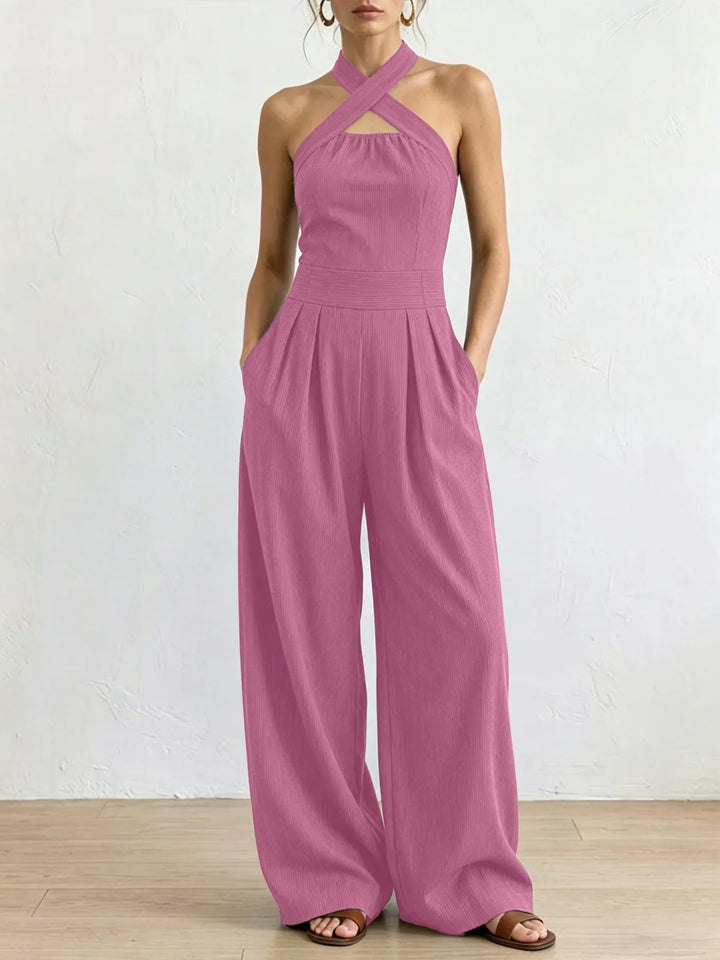 Verena Halter Wide Leg Jumpsuit