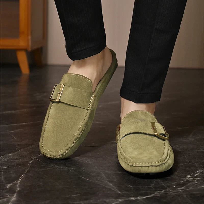 Brighton Orthopedic Suede Summer Mule