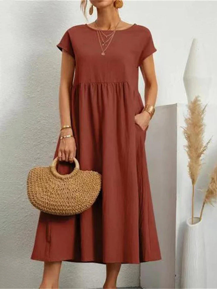 Solene Relaxed Pocket Maxi Dress
