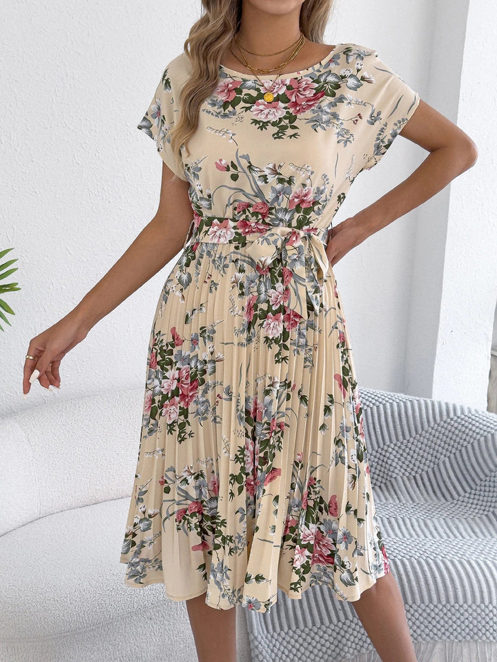 Florence Floral Midi Dress