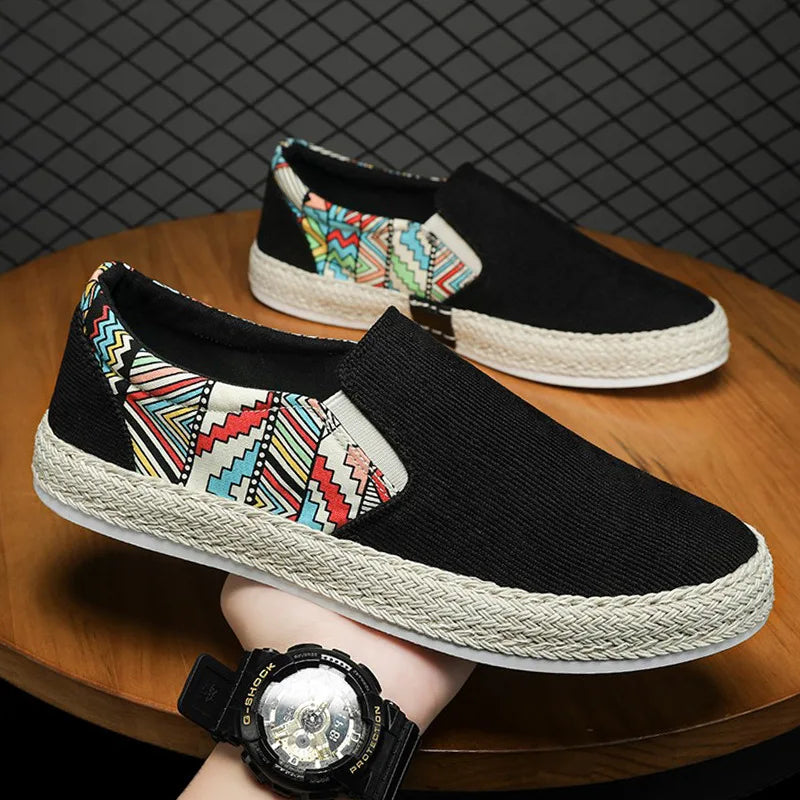 Cassian Breathable Canvas Loafers