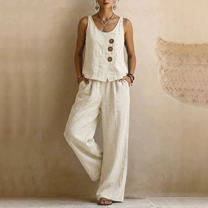 Genevieve Relaxed Sleeveless Everyday Set