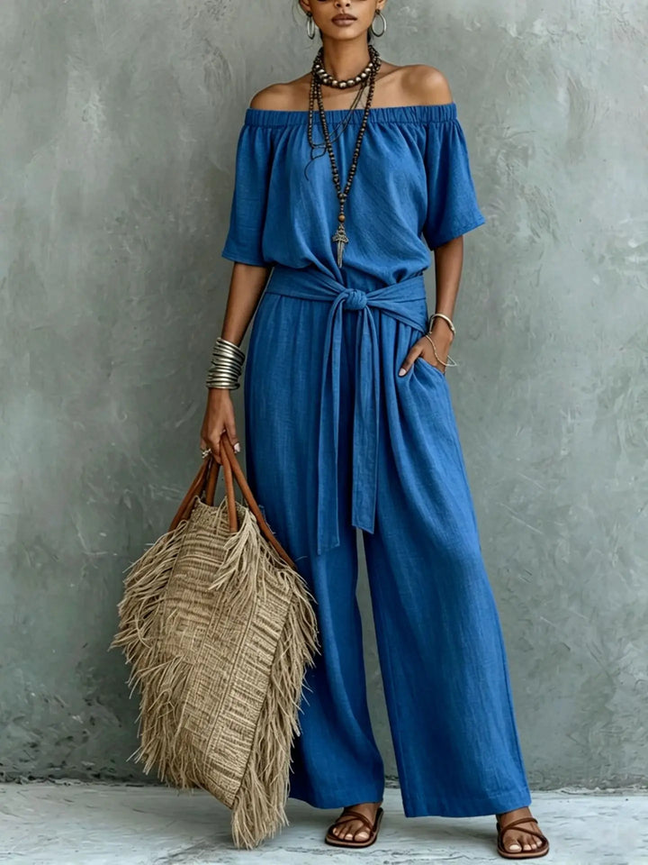 Jessica Casual Wide Leg Jumpsuit