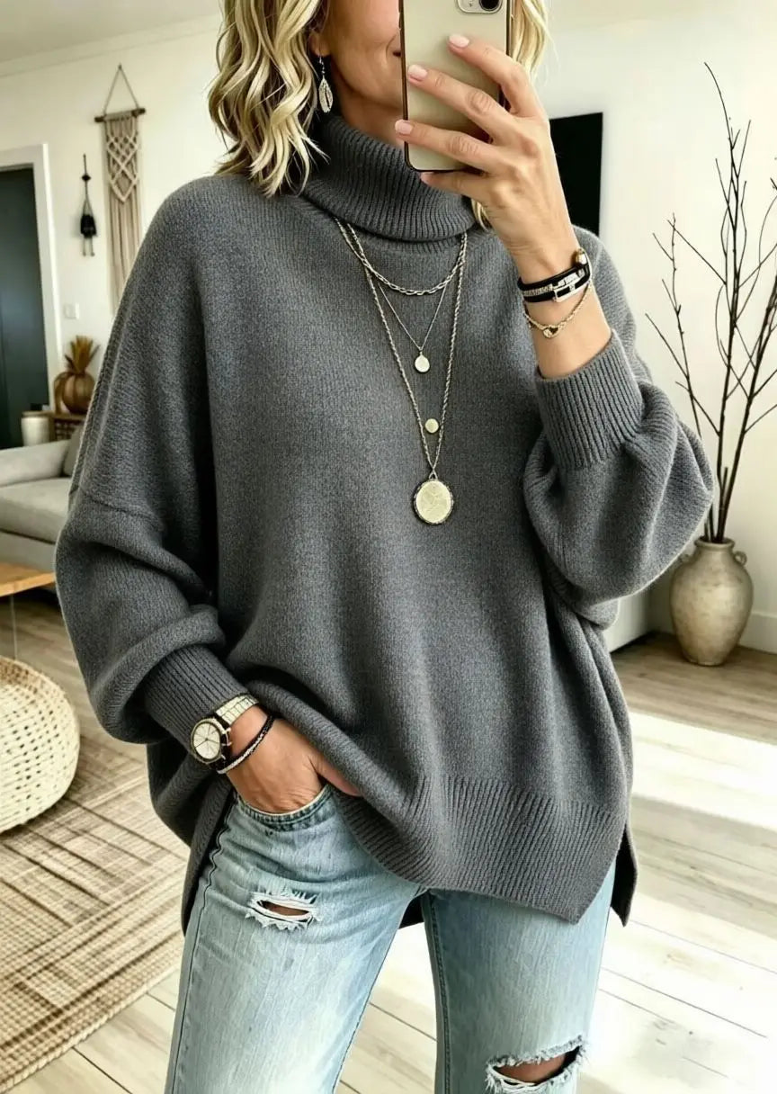 Merritt Turtleneck Knit Sweater