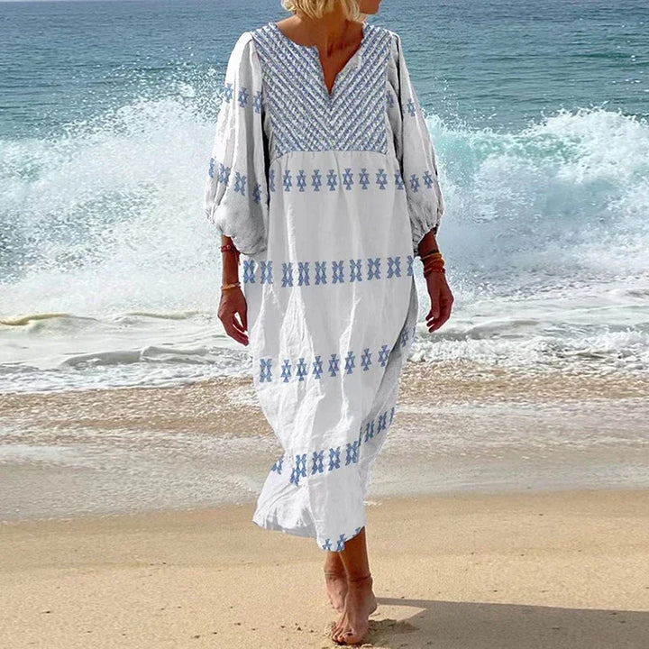 Solaria Boho Relaxed Maxi Dress