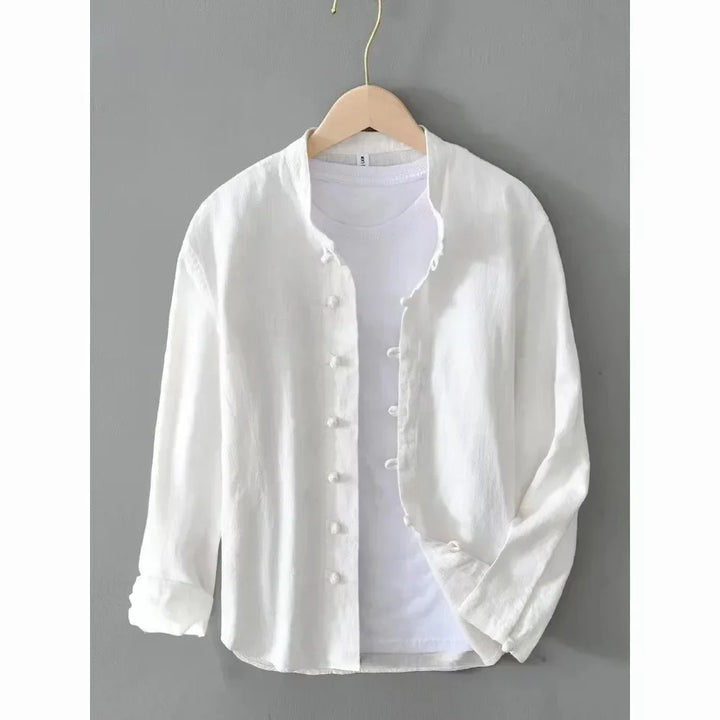 Jasper Henley Long Sleeve Linen Shirt