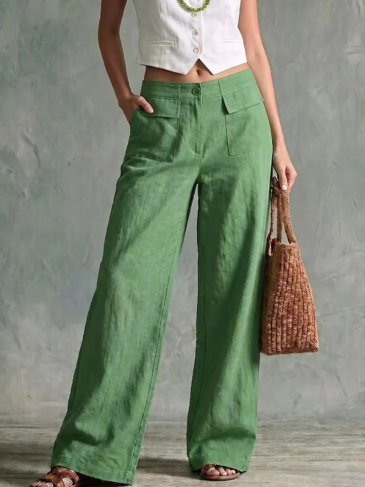 Isobel Cotton Linen Trouser