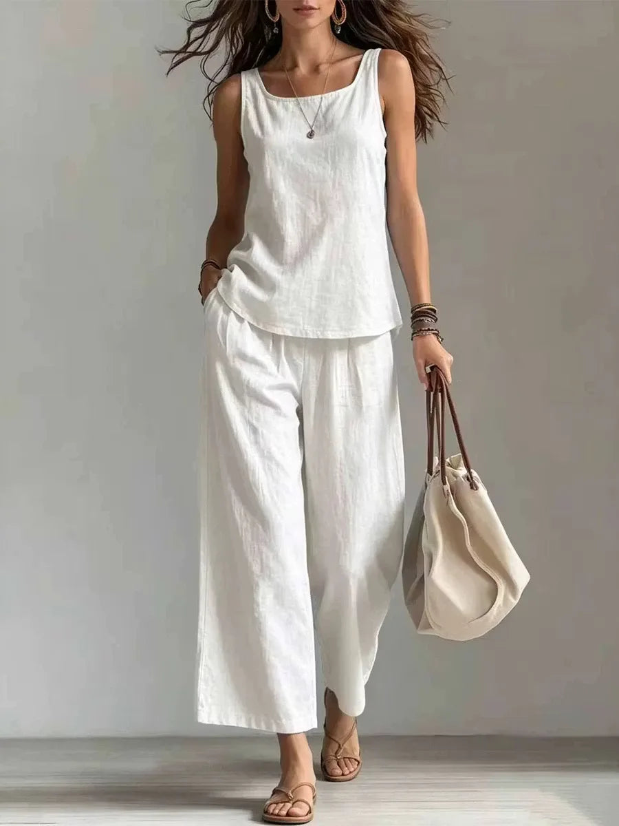 Donita Elegant Chic Two-Piece Set