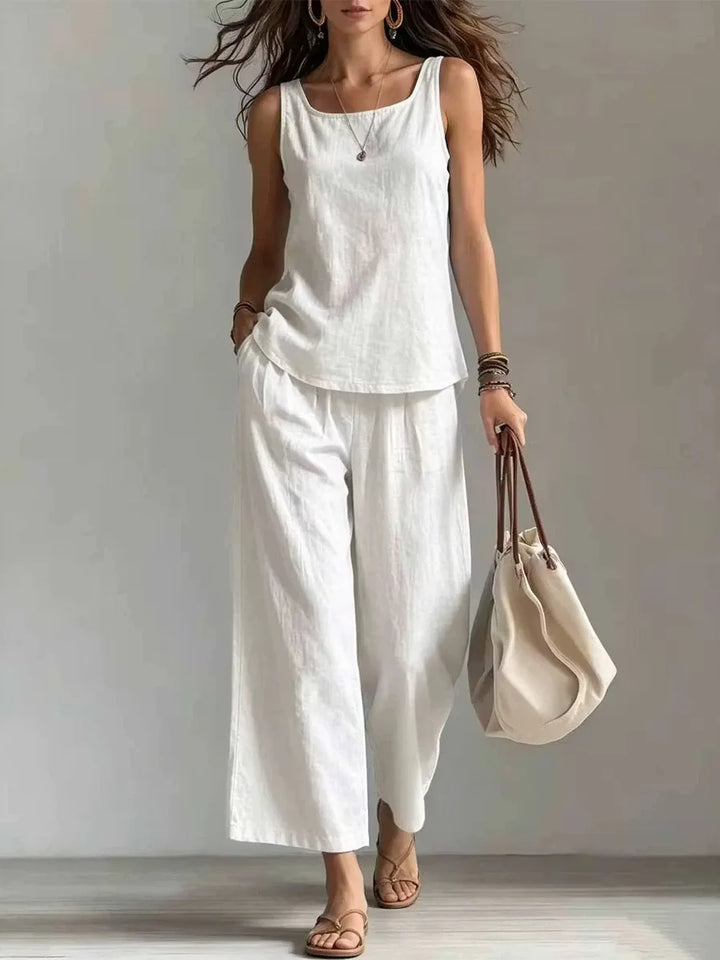 Donita Elegant Chic Two-Piece Set