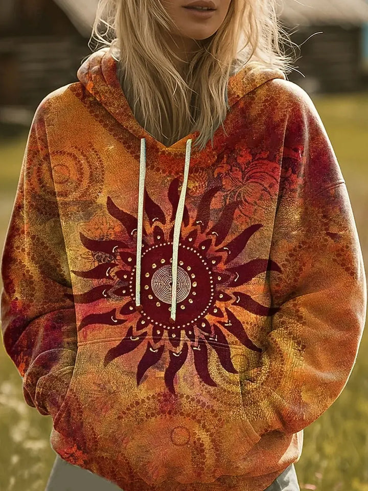 Aurelia Bohemian Print Hoodie