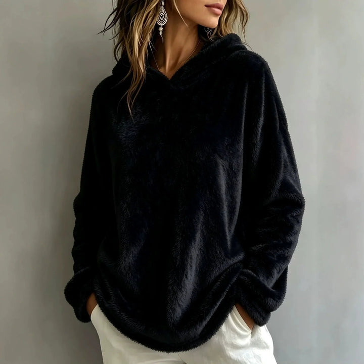 Marigold Fuzzy Fleece Hoodie