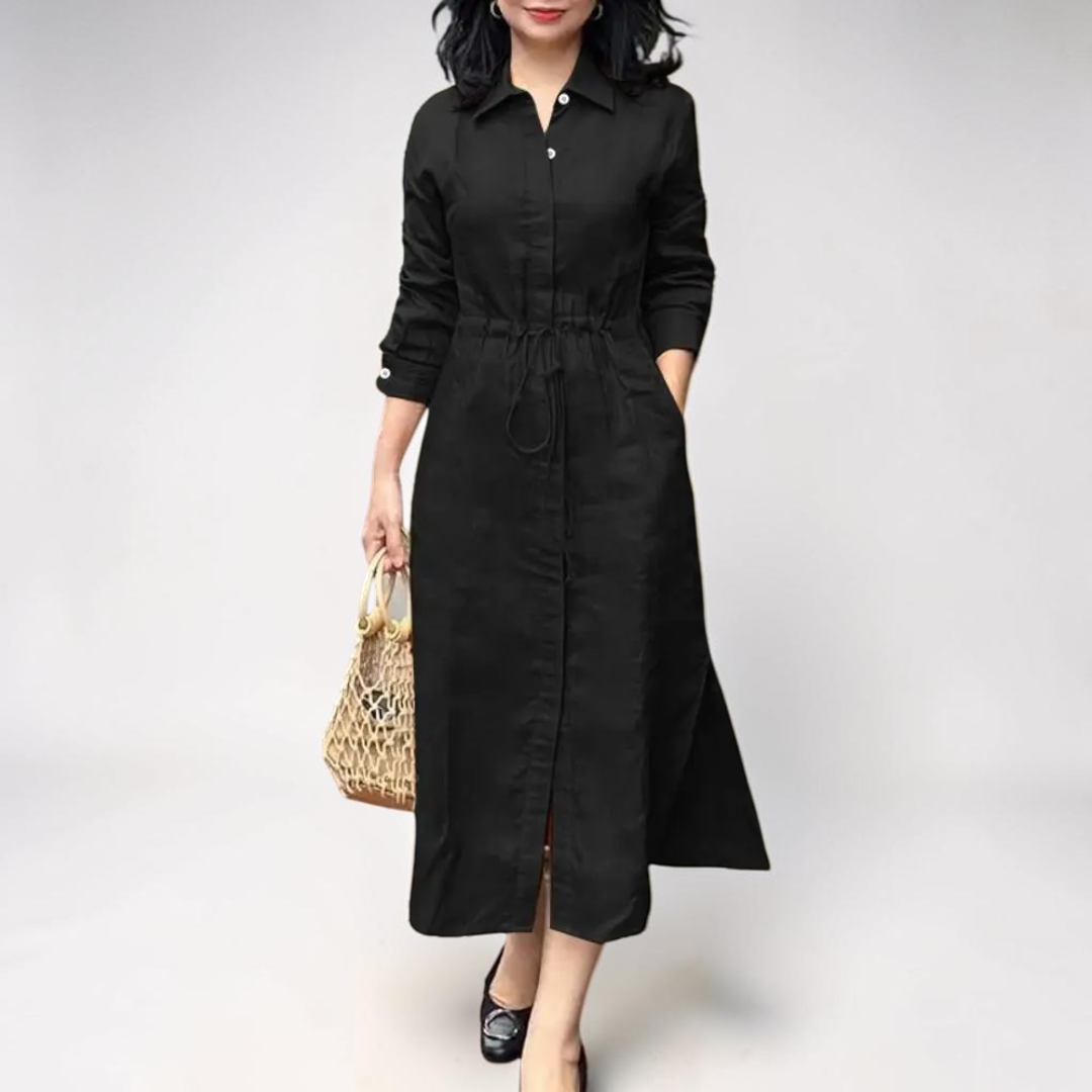 Jolene Shirt Midi Dress