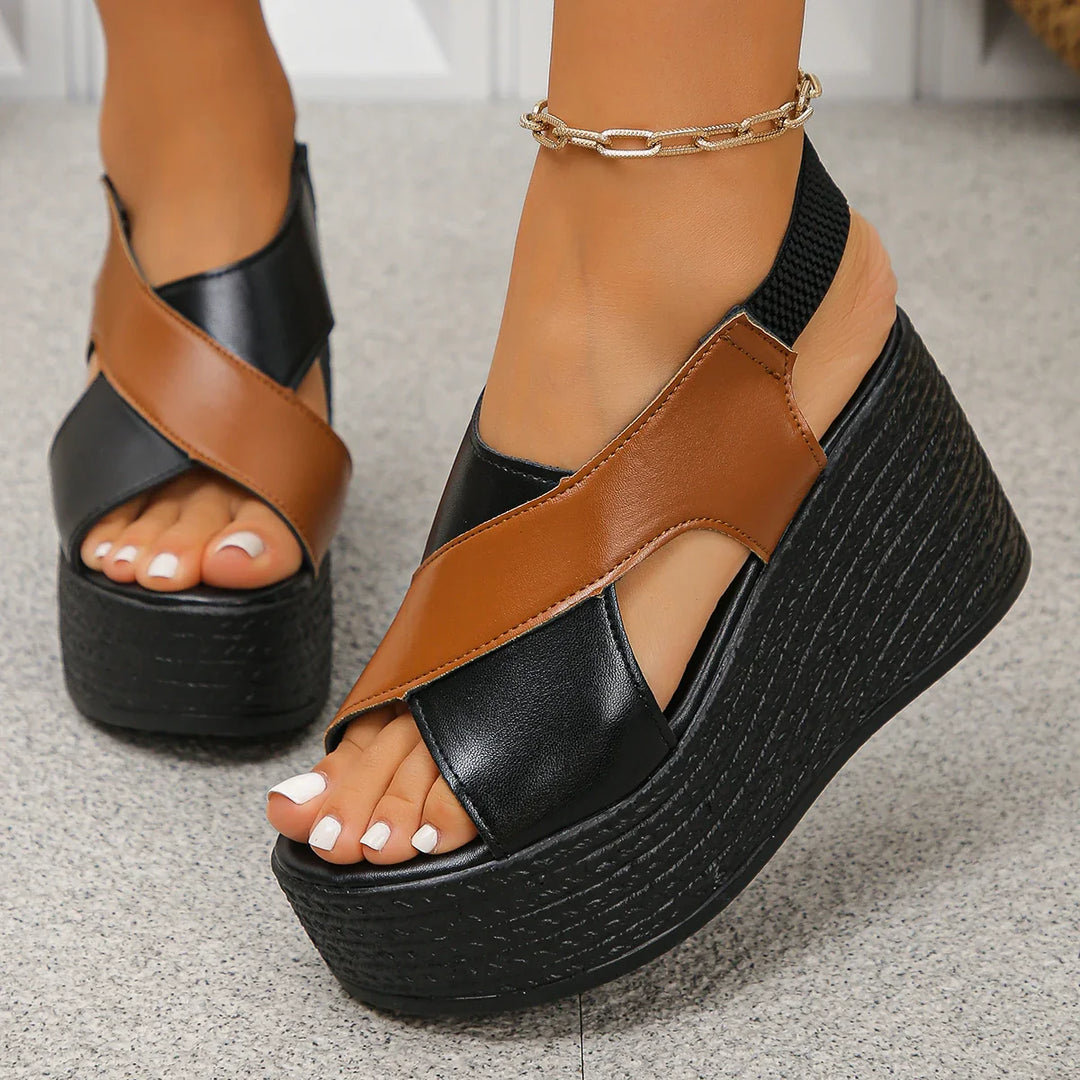 Nerissa Cushioned Orthopedic Wedge Sandals