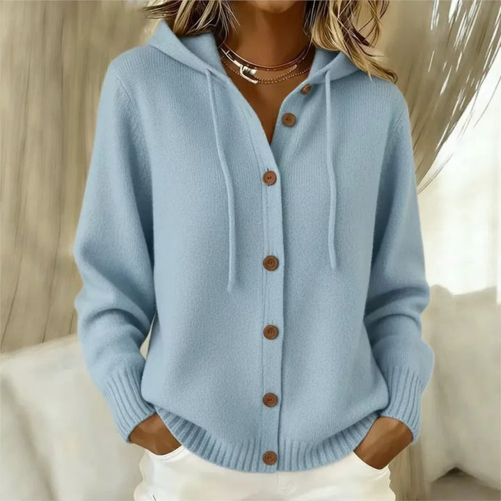 Ainsley Hooded Knit Cardigan