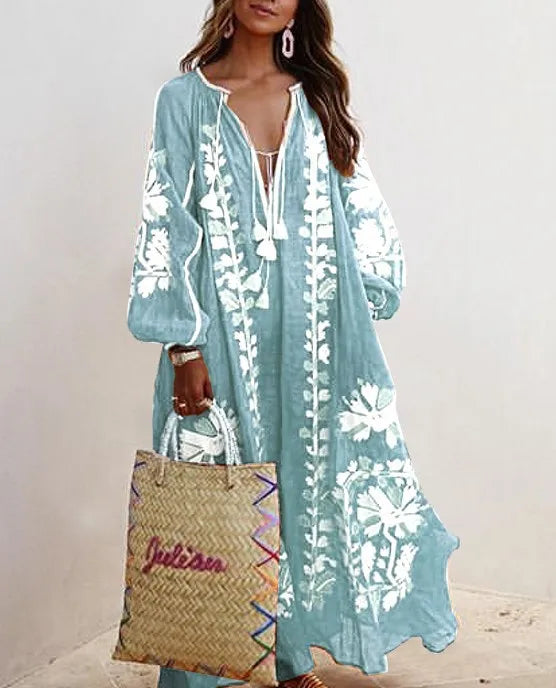 Annalise Bohemian Maxi Dress