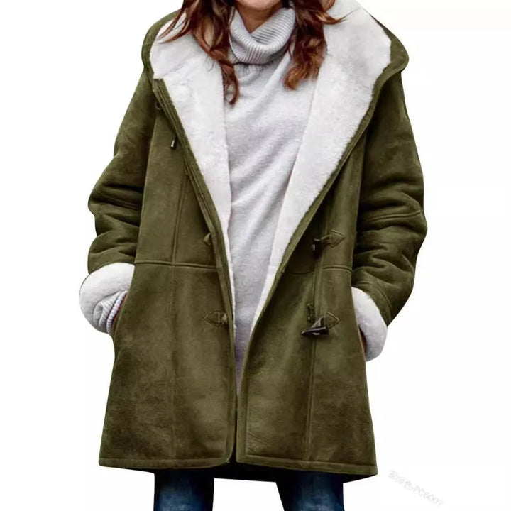 Wynter Toggle Duffle Shearling Coat