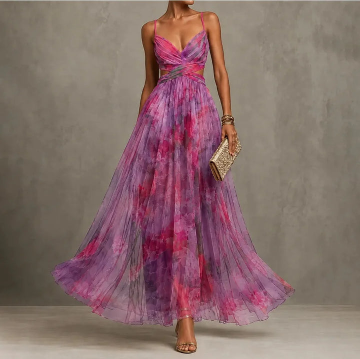 Kenley Chiffon Wedding Guest Dress