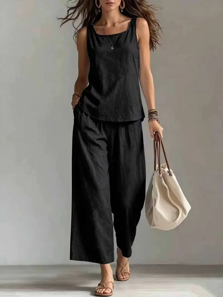Donita Elegant Chic Two-Piece Set