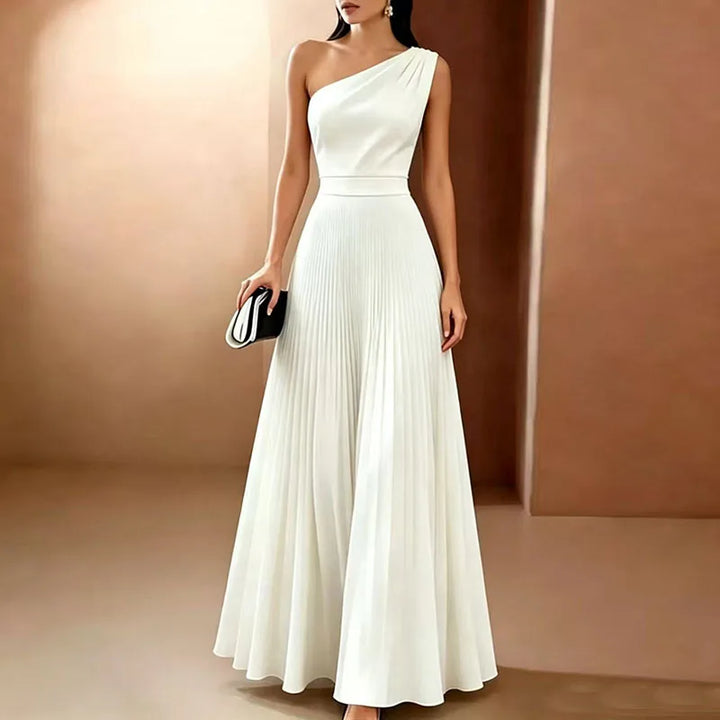 Morgan One Shoulder Maxi Dress