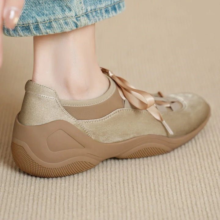 Megan Comfort Lace Up Walking Shoes