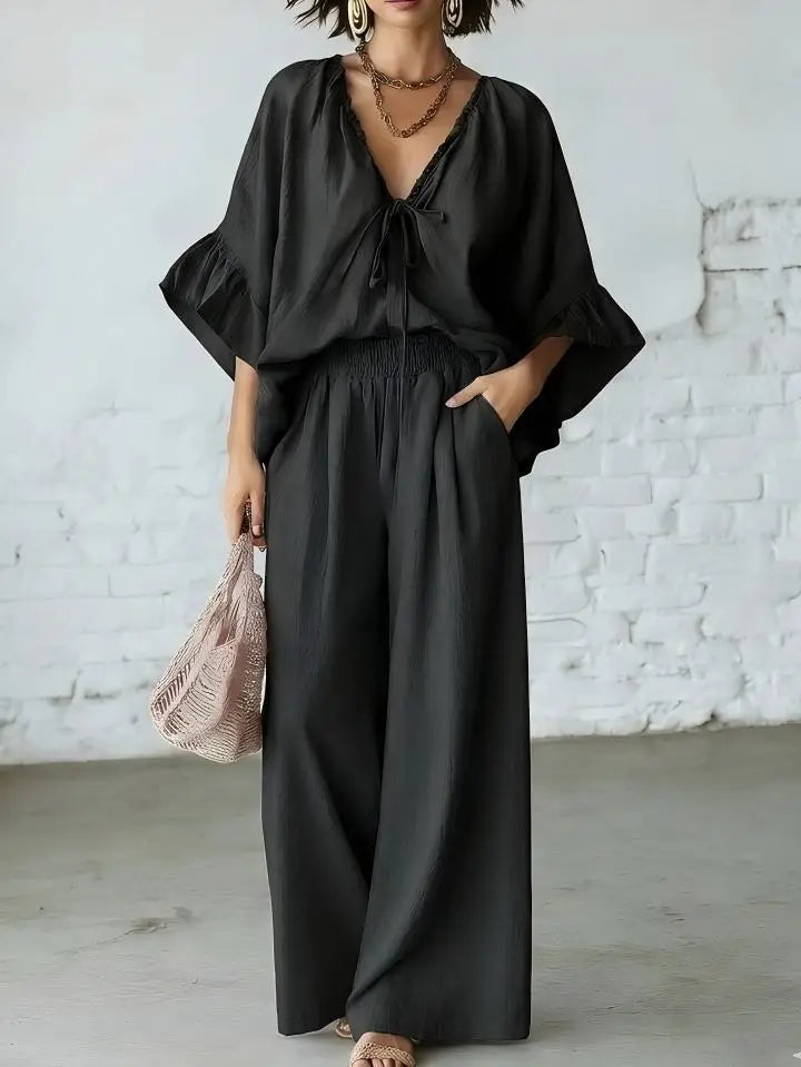 Lila Wide Leg Jumpsuit