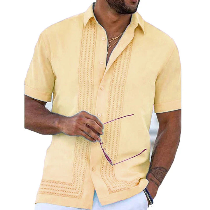 Diane Embroidered Button Down Shirt