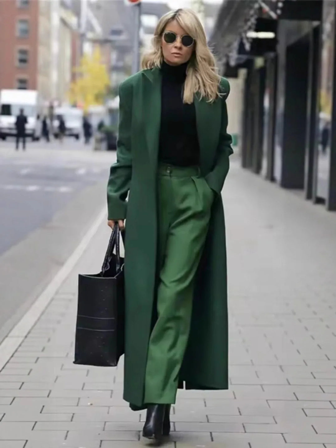 Isolina Double Breasted Trench
