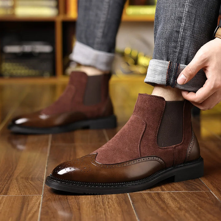 Harrington Wingtip Chelsea Boot