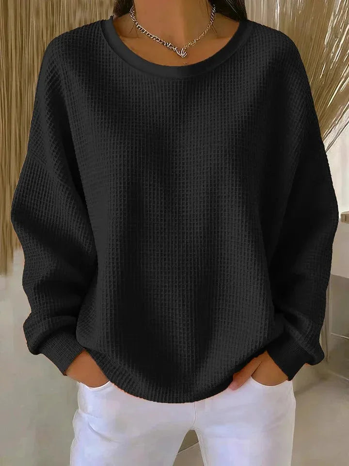 Xanthe Waffle Knit Top