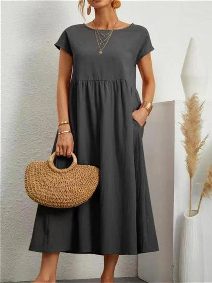 Solene Relaxed Pocket Maxi Dress