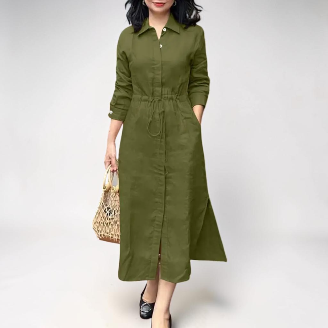 Jolene Shirt Midi Dress