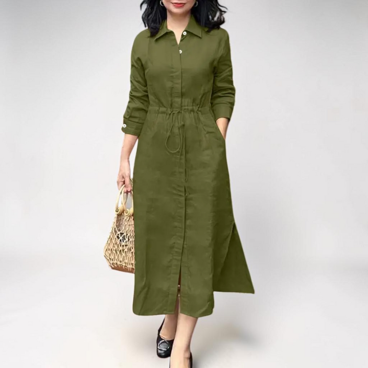 Jolene Shirt Midi Dress