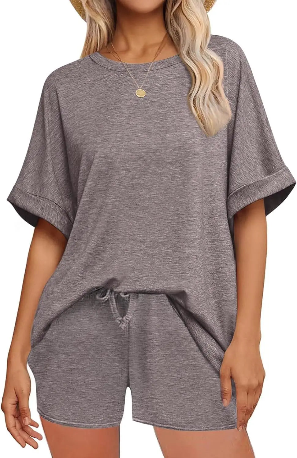 Madeline Casual Lounge Shorts Set
