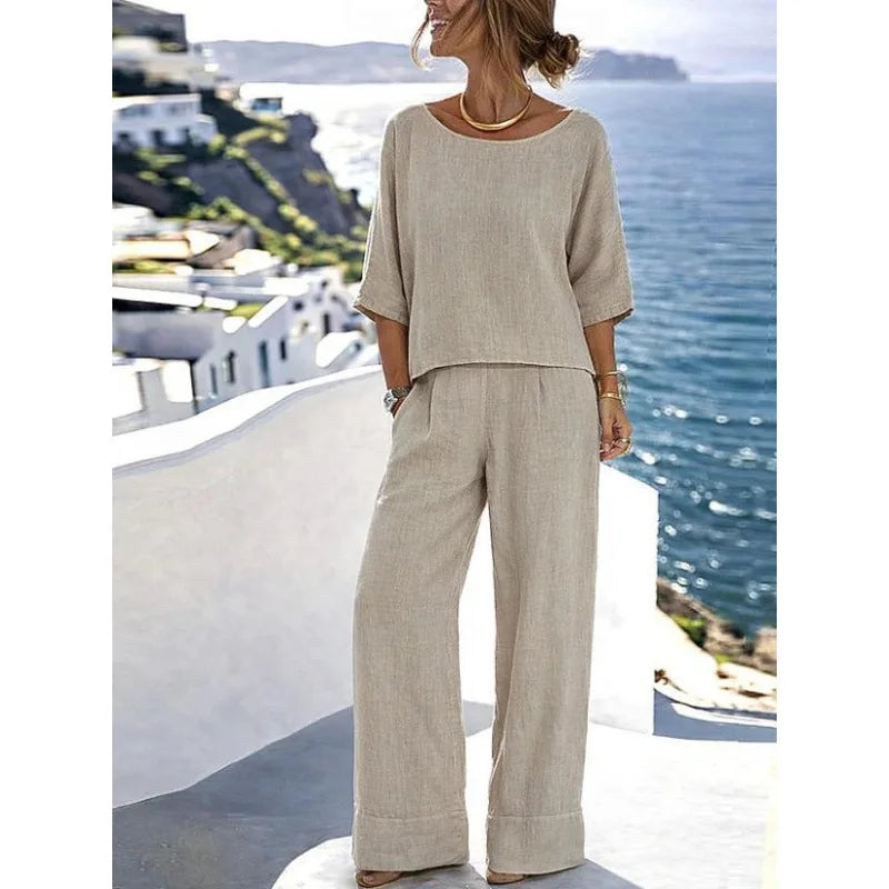 Marina Summer Vacay Co-Ord Set