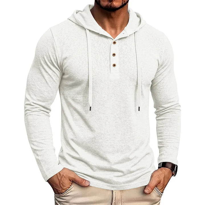 Jasper Drawstring Hood Pullover