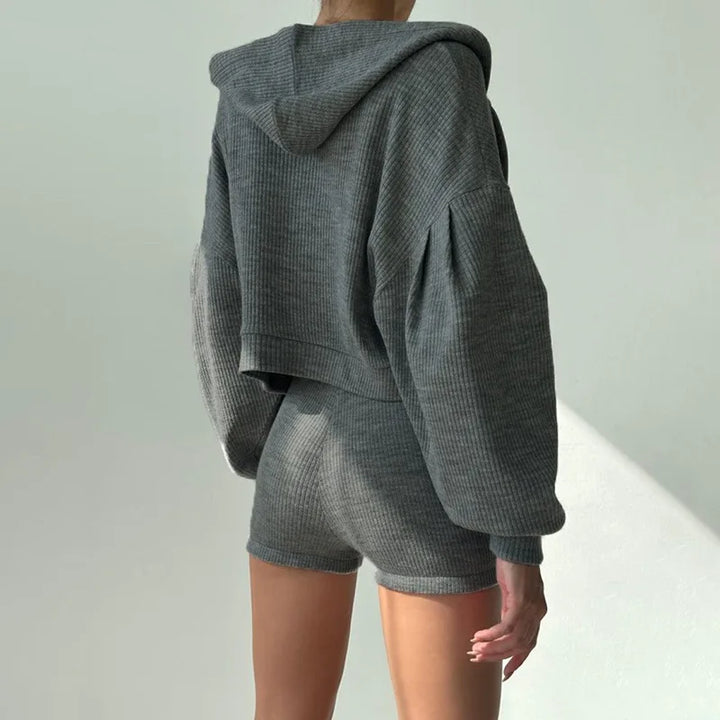 Fleur Ribbed Knit Set