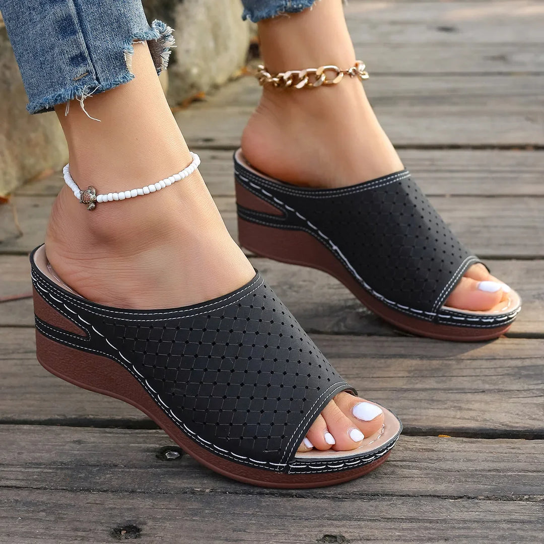 Clara Comfortable Slip On Sandals